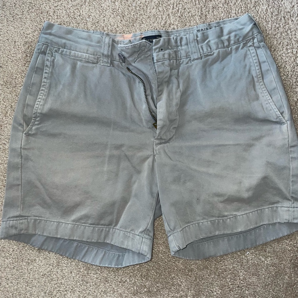 J. Crew Light Gray Flat Front Shorts